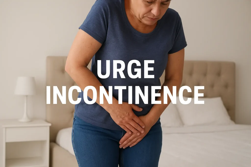 how to manage urge incontinence St Johns symptoms