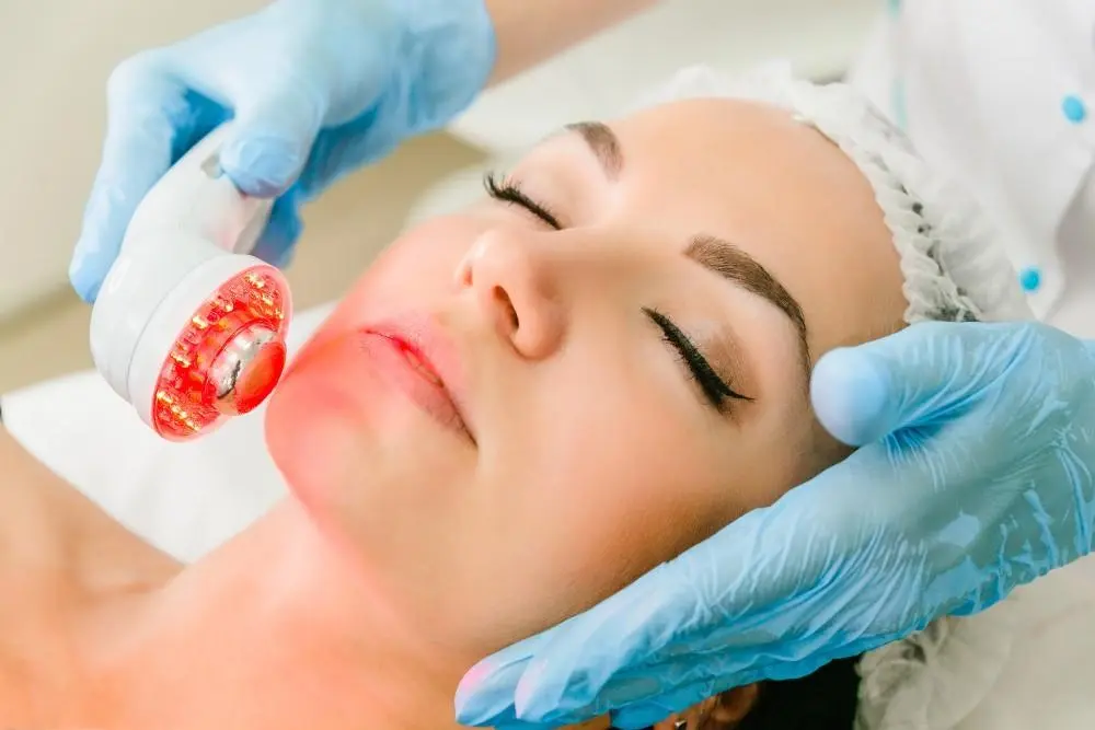 woman having non-surgical Morph8 treatment St Johns